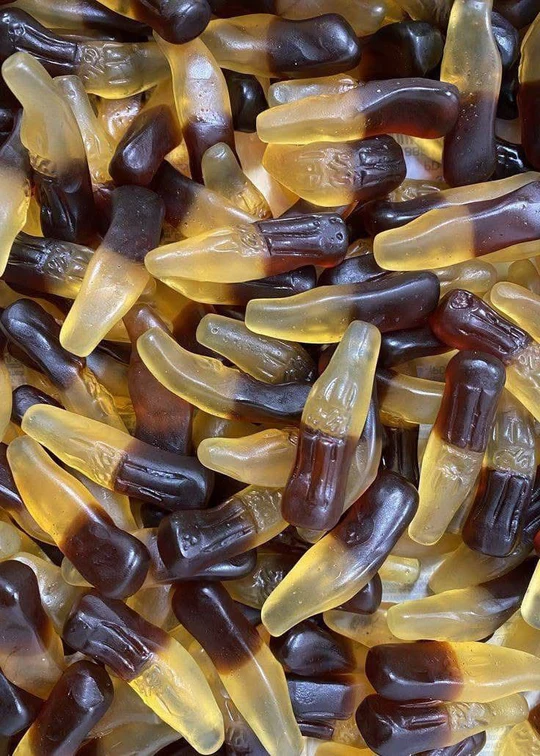 Bouteilles Cola Lisses - 100 gr