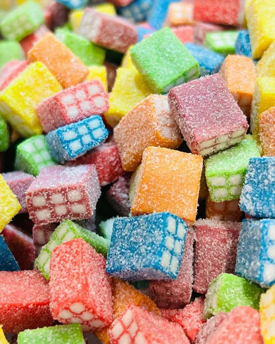 Briques assortis acides - 100 gr